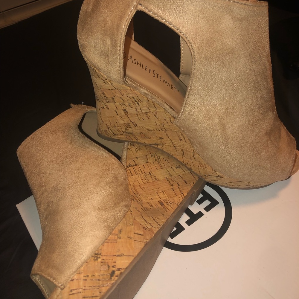 Ashley Stewart wedge sandal